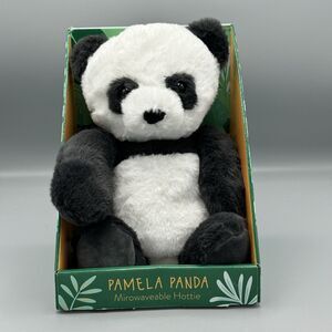Aroma Home Pamela Panda Microwaveable Hottie Lavender Plush Stuffed Animal 11"